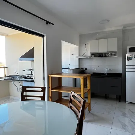 Apartamento Elegante, Ar-Condicionado, Wi-Fi, Piscina No Terraco Do Predio E Varanda Exclusiva Ubatuba Exterior photo