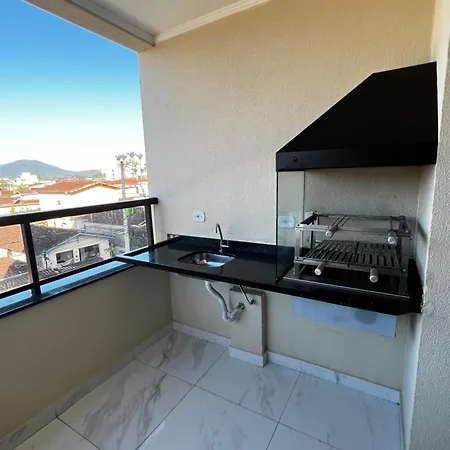 Apartamento Elegante, Ar-Condicionado, Wi-Fi, Piscina No Terraco Do Predio E Varanda Exclusiva Ubatuba Exterior photo